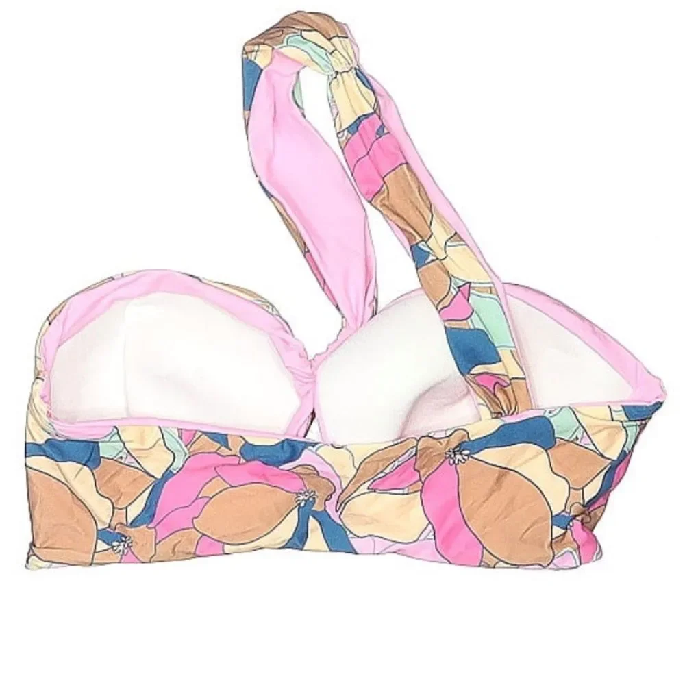 L* Space Bikini Top Eco Chic Econyl Mick Sundazed Floral Size XL
